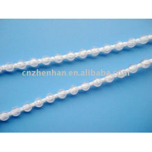 Chaîne à perles en plastique ou chaîne à billes - Accessoires pour rideaux pour stores